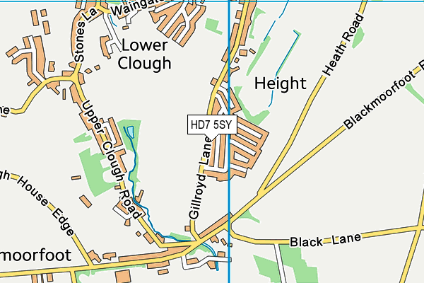 Map of TPS WALKERS ARMS LTD at district scale