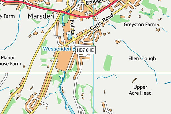 Map of MARSDEN COMMUNITY GROWING LIMITED at district scale