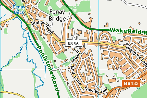 Map of AINLEY ESTATES LIMITED at district scale