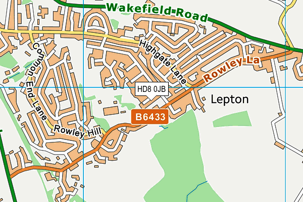 Map of N22 CUSTOMS LTD at district scale