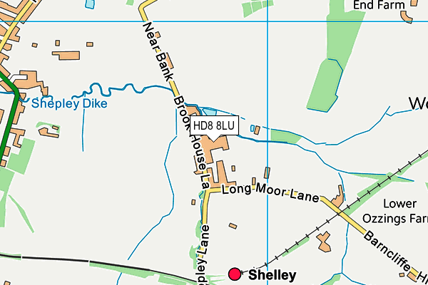 Map of EMLEY GROUTING SERVICES LIMITED at district scale