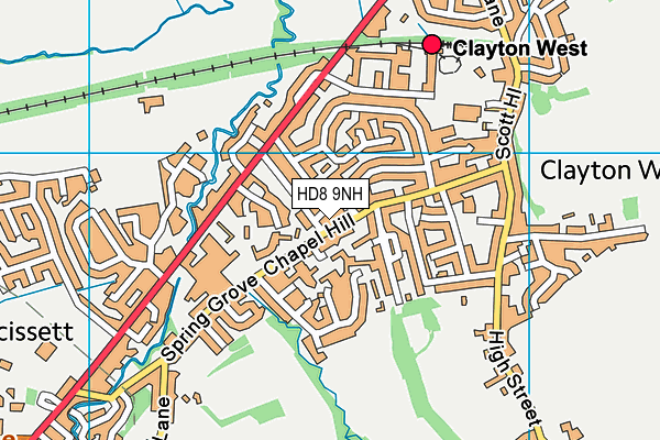 Map of SUSIE THOMS LTD at district scale