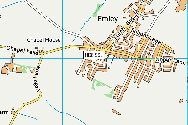 Map of NORTHERN TILING SERVICES LTD at district scale