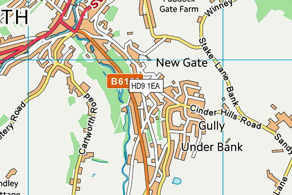 Map of NORTH LIGHT POTTERY LTD at district scale