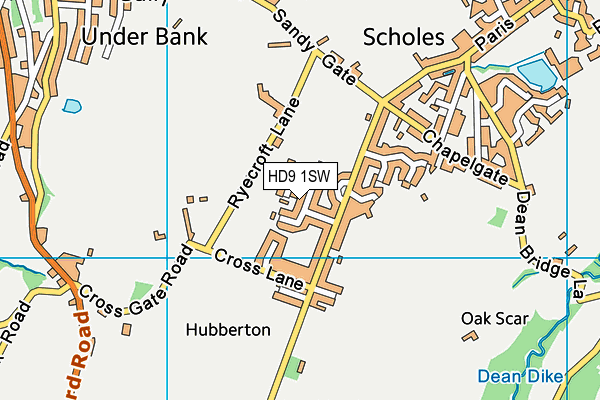 Map of HOLMFIRTHBAKERY LIMITED at district scale