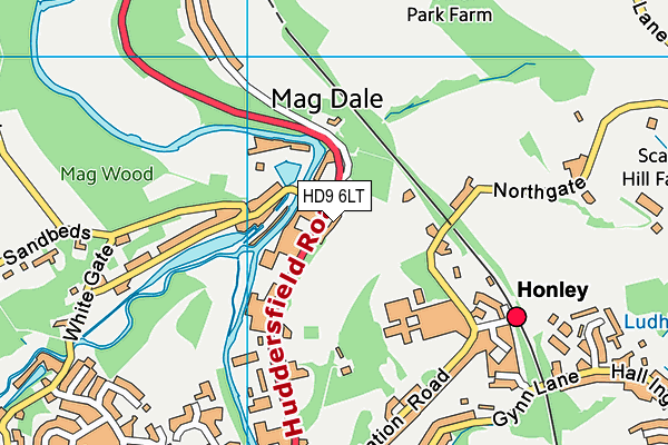 Map of ALPINE SERVICE STATION LTD at district scale