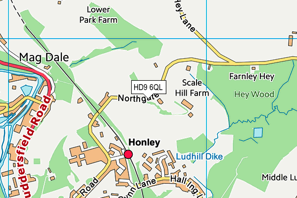 Map of HONLEY INVESTMENTS LIMITED at district scale