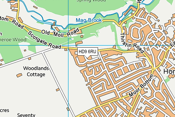 Map of MECHANICAL & ELECTRICAL CONTRACTS LTD at district scale