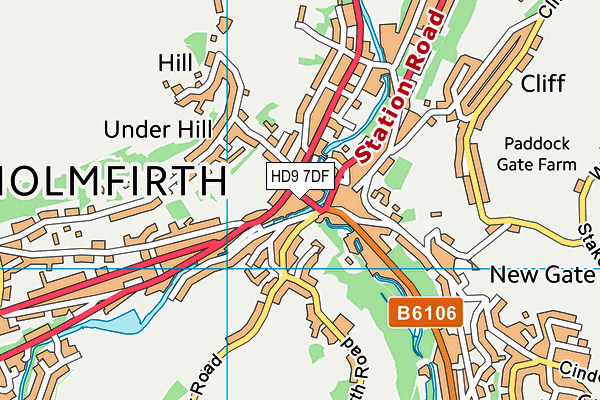 Map of THE PATTERN PRINCIPLE LTD at district scale