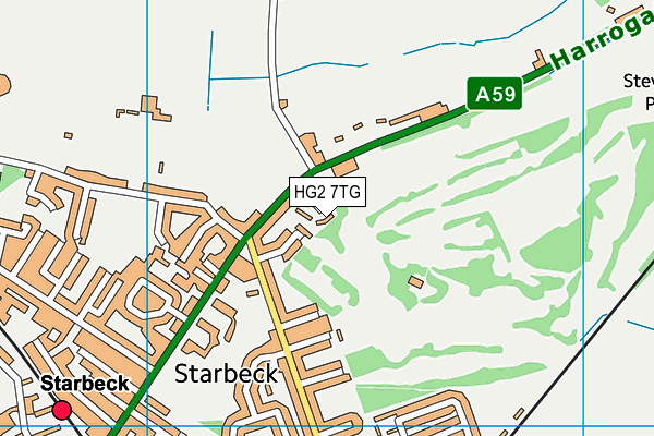 Map of ADRIAN SKINNER LIMITED at district scale