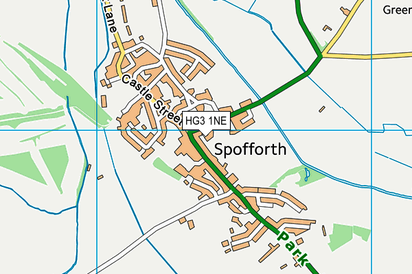 Map of THE DOROTHYOAKLEY CARE LIMITED at district scale