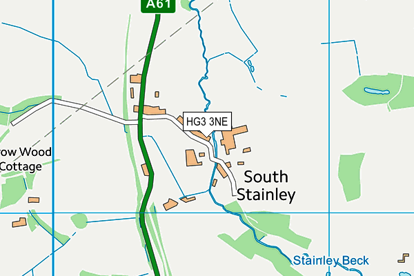 Map of CHURCH FARM (SOUTH STAINLEY) MANAGEMENT COMPANY LIMITED at district scale