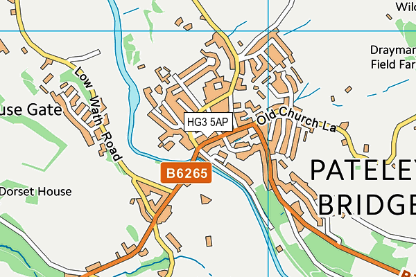 Map of THE CROWN PATELEY LIMITED at district scale