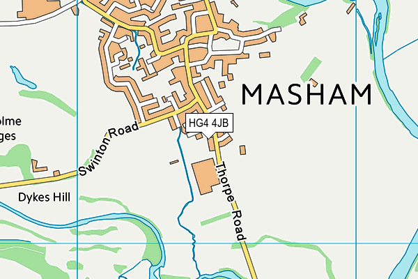 Map of MASHAM MICRONIZED FEEDS LIMITED at district scale