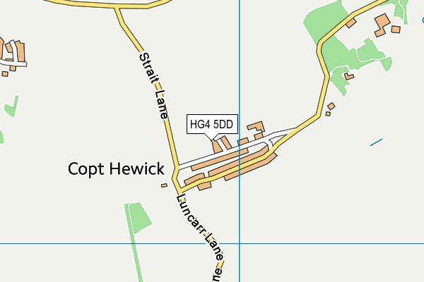 HG4 5DD map - OS VectorMap District (Ordnance Survey)
