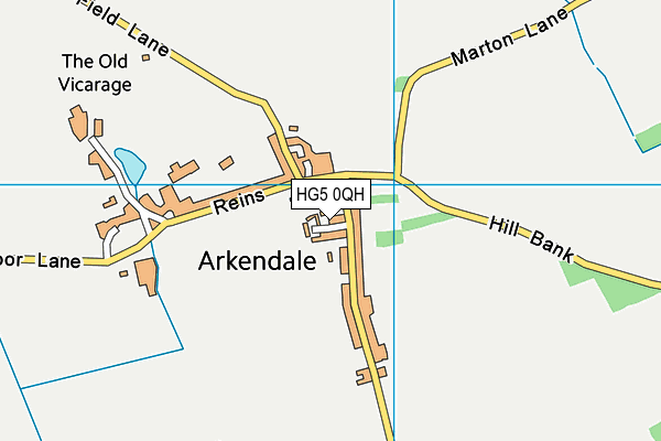 Map of HIGHBREA BOARDING KENNELS LIMITED at district scale