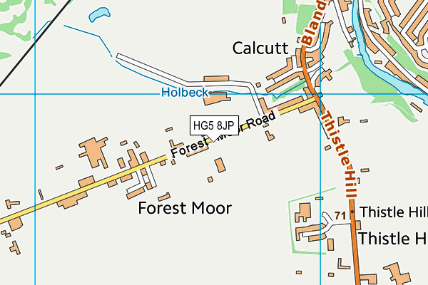 Map of JACK'S PLACE LIMITED at district scale