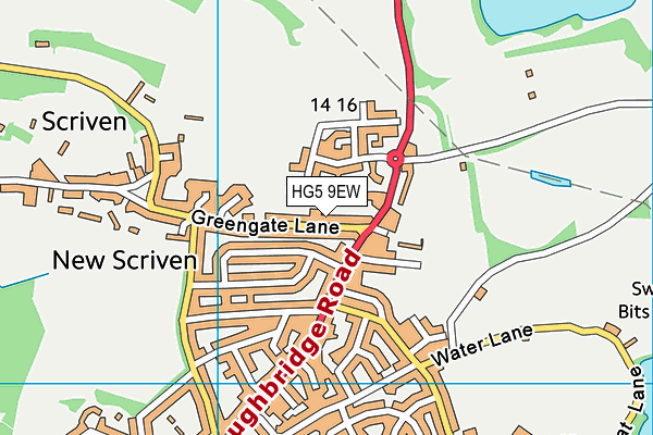 Map of SWITCHED ON (HARROGATE) LIMITED at district scale