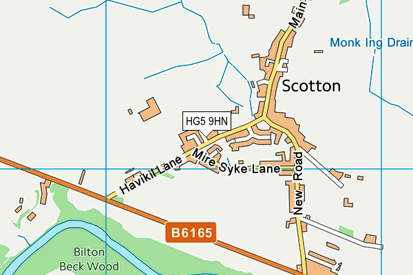 Map of REMARKABLE MOORE PROPERTIES LTD at district scale