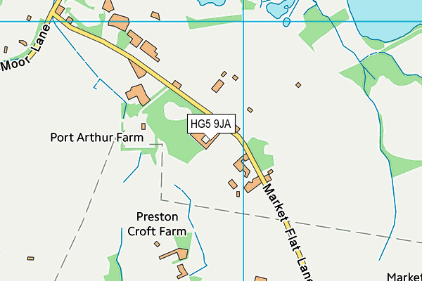Scotton Lingerfield Primary School map (HG5 9JA) - OS VectorMap District (Ordnance Survey)