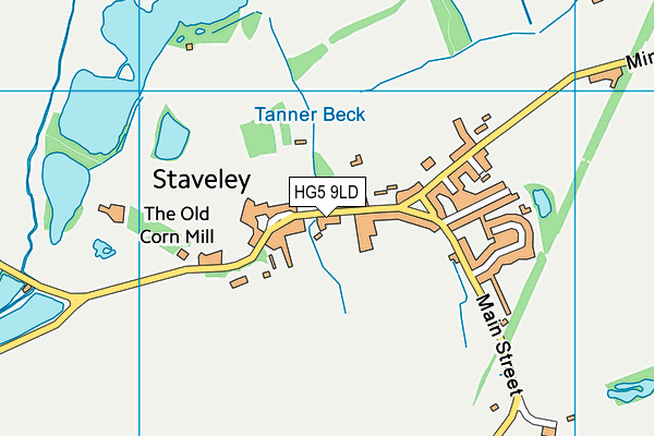 Map of STAVELEY TRADING LTD at district scale