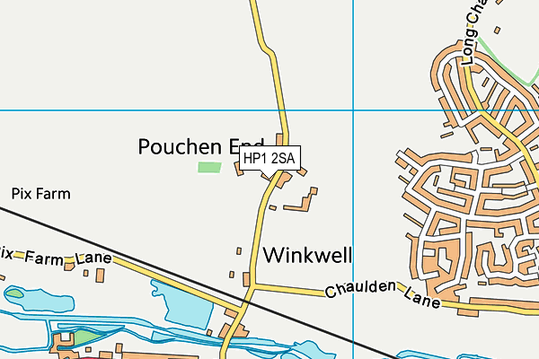 Map of POTME.CO.UK LTD at district scale
