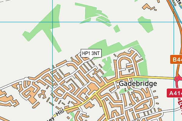 HP1 3NT map - OS VectorMap District (Ordnance Survey)