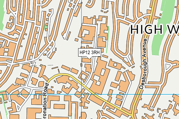 HP12 3RH map - OS VectorMap District (Ordnance Survey)
