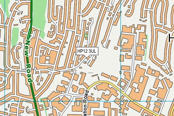 HP12 3UL map - OS VectorMap District (Ordnance Survey)