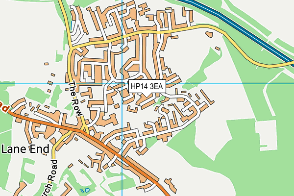 HP14 3EA map - OS VectorMap District (Ordnance Survey)