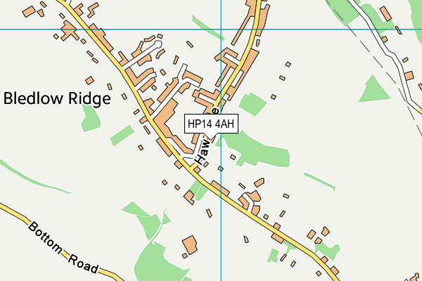HP14 4AH map - OS VectorMap District (Ordnance Survey)