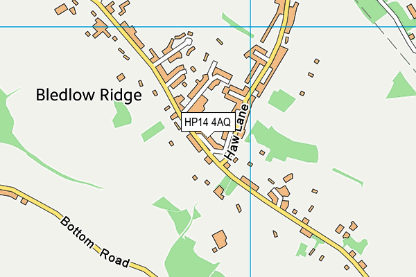 HP14 4AQ map - OS VectorMap District (Ordnance Survey)