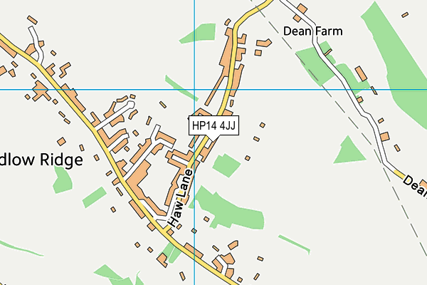 Map of CHRISTMAS COTTAGE NURSERY LIMITED at district scale