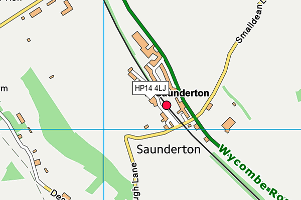 Map of SAUNDERTON VALE MANAGEMENT COMPANY LIMITED at district scale