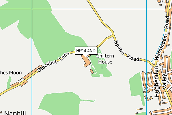 Map of TTL CHILTERN PROPERTY LIMITED at district scale