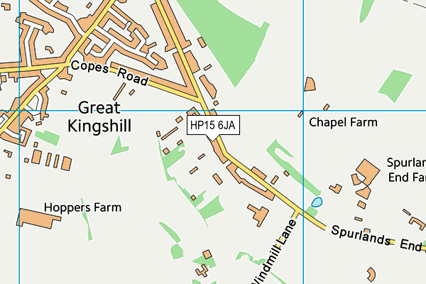 Map of ASHCROFT HOUSING LTD at district scale