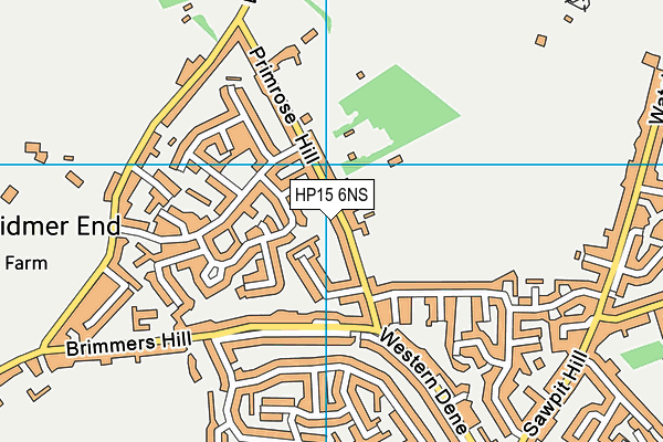 HP15 6NS map - OS VectorMap District (Ordnance Survey)