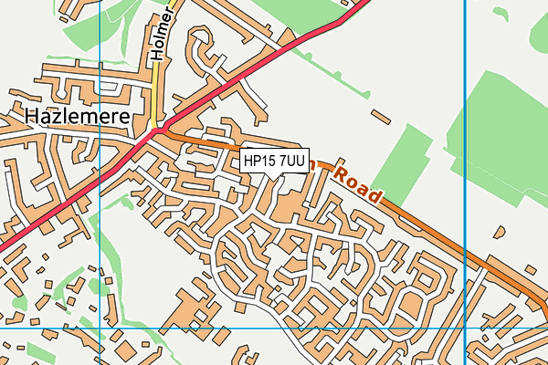 HP15 7UU map - OS VectorMap District (Ordnance Survey)