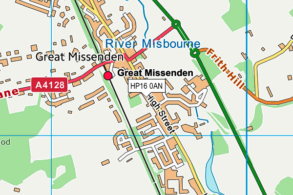 Map of MEL GREEN PROJECT MANAGEMENT LTD at district scale