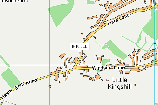 Map of CHILTERN TAVERNS LIMITED at district scale