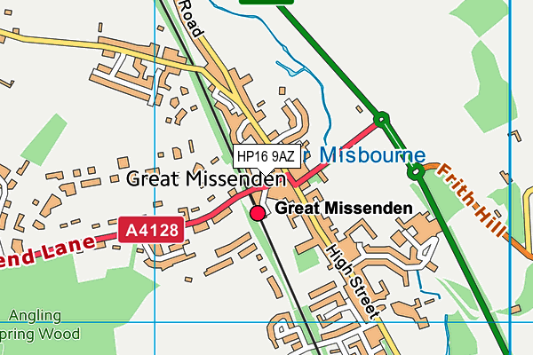 Map of MISSENDEN HOLDINGS LIMITED at district scale