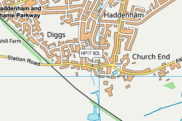 Map of ABBEYBRIDGE LIMITED at district scale