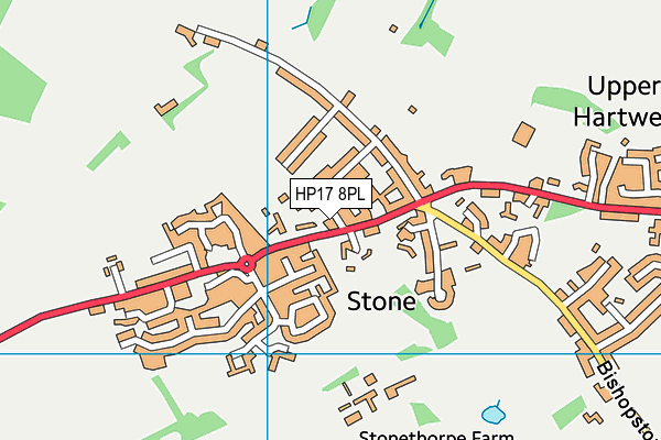 Map of STONE AND FAIRFORD LEYS CHILDCARE LTD at district scale