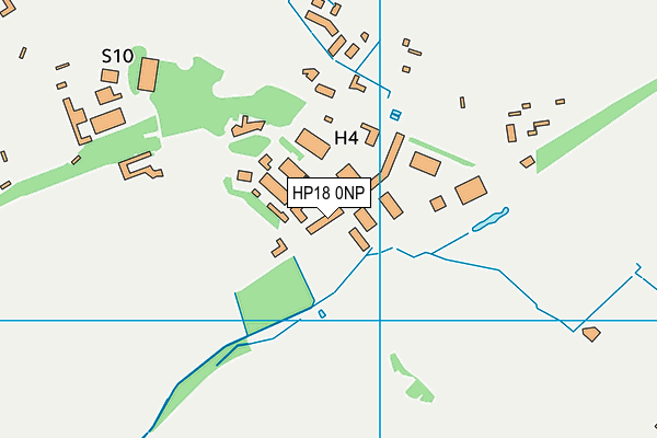 HP18 0NP map - OS VectorMap District (Ordnance Survey)