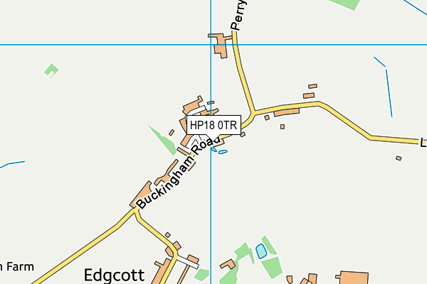 Map of THE OXFORD HAT COMPANY LIMITED at district scale