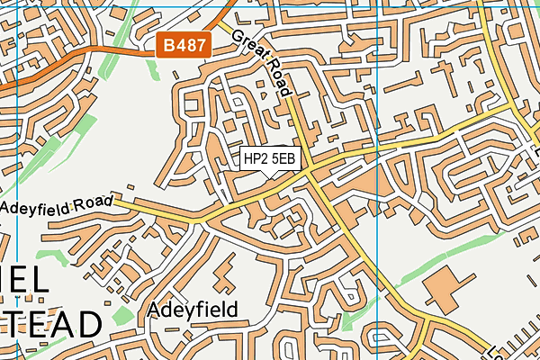 HP2 5EB map - OS VectorMap District (Ordnance Survey)