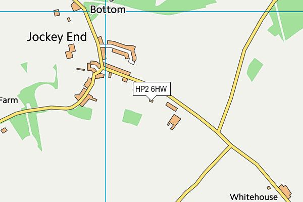 HP2 6HW map - OS VectorMap District (Ordnance Survey)
