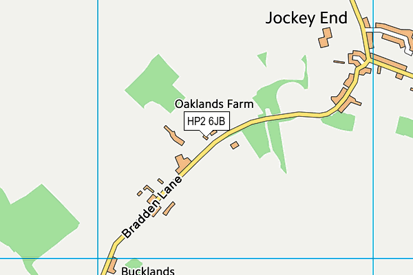 Map of OAKLANDS LIVERY COMPANY LIMITED at district scale
