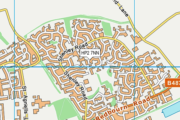 HP2 7NN map - OS VectorMap District (Ordnance Survey)