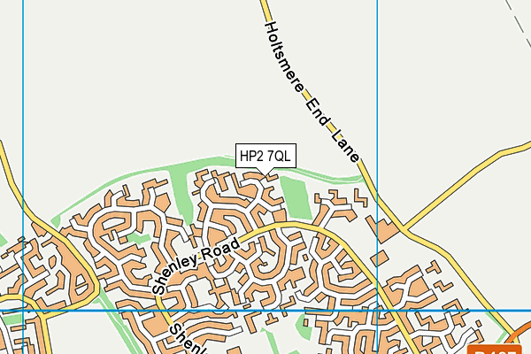 HP2 7QL map - OS VectorMap District (Ordnance Survey)
